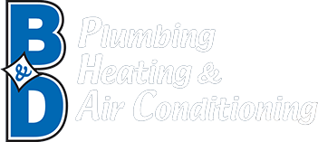 B & D Plumbing, Heating & A/C logo